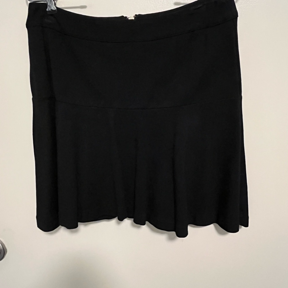 XOXO Black Fit and Flare Midi Skirt